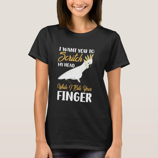 Camiseta Pássaro Papagaio Cockatiel 5 (Frente)