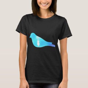 Camiseta pássaro, pássaro mágico