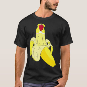 Camiseta Pássaro Pássaro Pinto Pet Birb memes Banana Indian