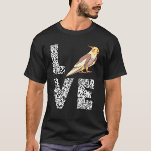 Camiseta Pássaro Pássaro Pinto Pet Pássaro do Pau-Leopardo