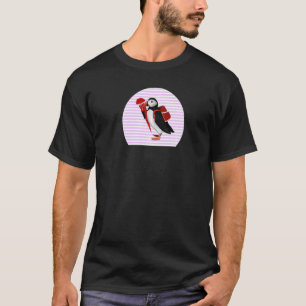 Camiseta Pássaro Puffin Primeiro Dia Na Faculdade De Biolog