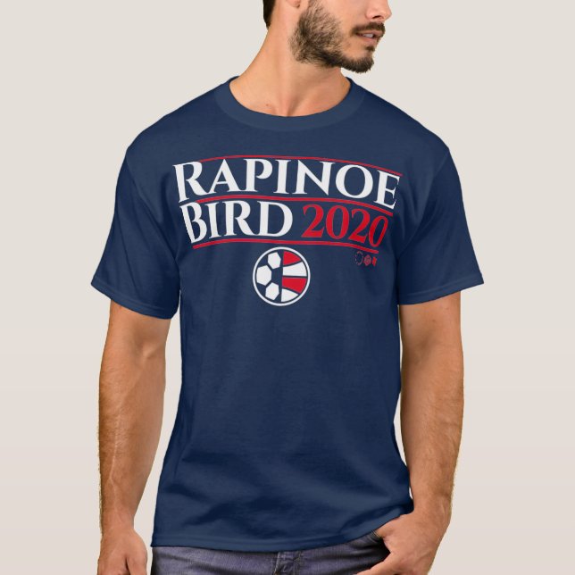 Camiseta Pássaro Rapinoe Bird, oficialmente licenciado (Frente)