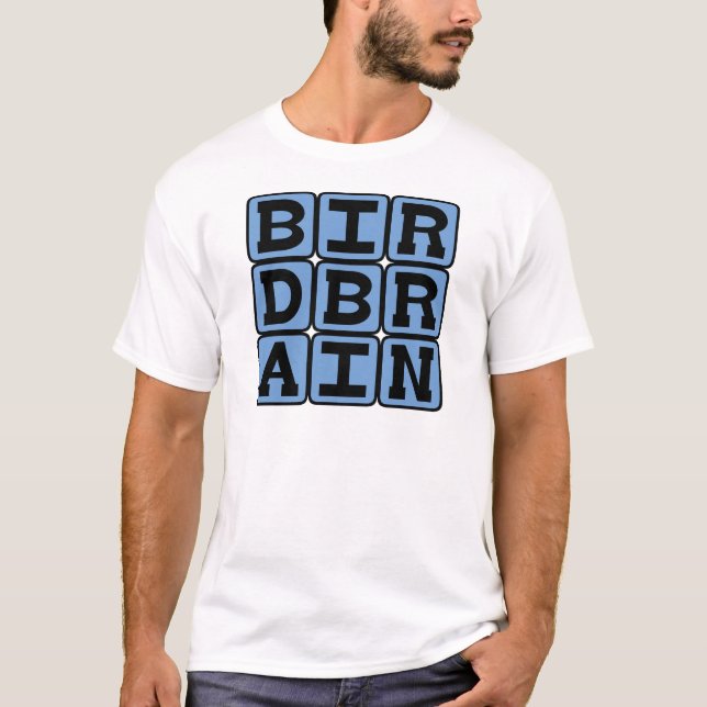 Camiseta Pássaro Tolo, Observador de Pássaros (Frente)