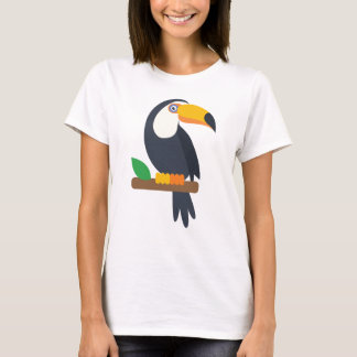 Camiseta Pássaro tucano - Toque bonito