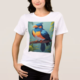 camiseta pássaro uk416z