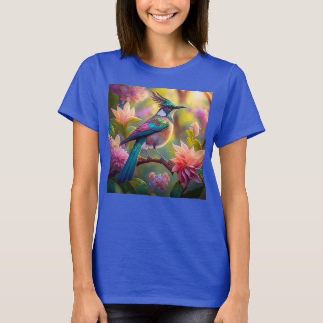 Camiseta Pássaro Verde de Jay Fantasy (Frente)