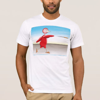 Camiseta Pássaro Vermelho