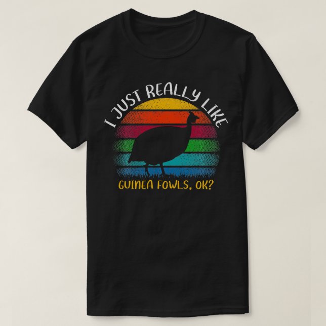 Camiseta Pássaro-voador-guineense Eu Gosto Muito De Guiné (Frente do Design)
