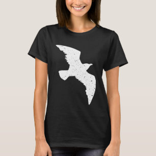 Camiseta Pássaro Voador Legal Mínimo Mínimo Distúrbio Bir G