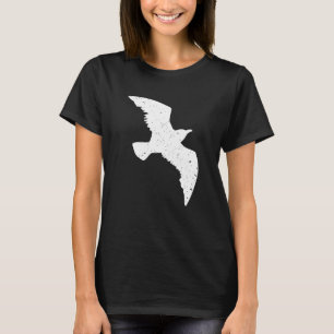 Camiseta Pássaro Voador Legal Mínimo Mínimo Distúrbio Bir G