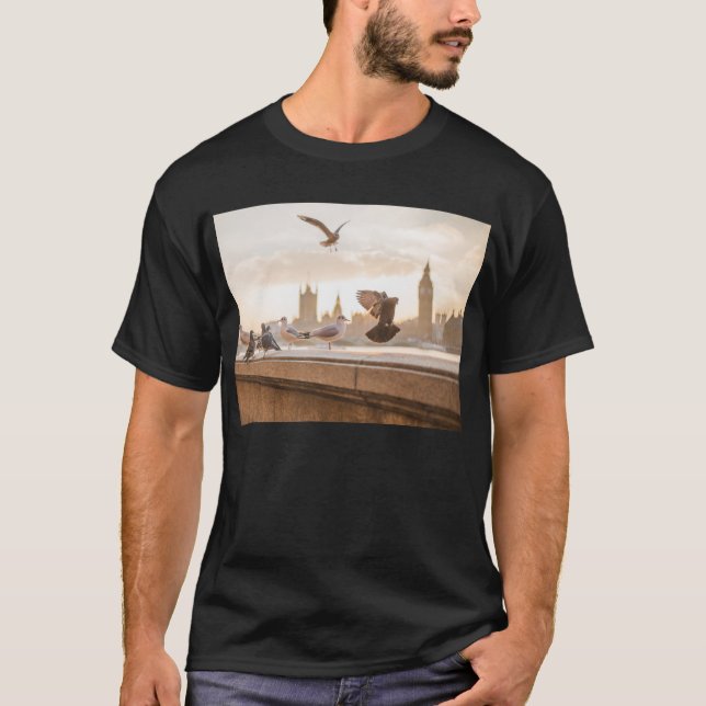 Camiseta pássaros (Frente)