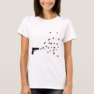 Camiseta pássaros
