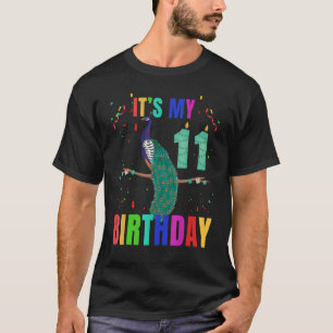 Camiseta Pássaros-11 de-Aniversário, Bons-de-Corte Grafi An