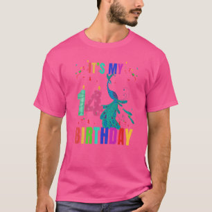 Camiseta Pássaros-14 de-Aniversário, Cute-Birthday Graphic