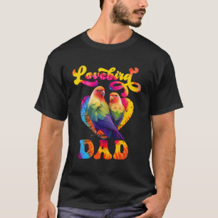 Camiseta Pássaros Adoráveis Pai Pássaros Pássaros Pássaros