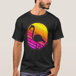 Camiseta Pássaros Animais Tropicais De Pássaros Retro Exóti