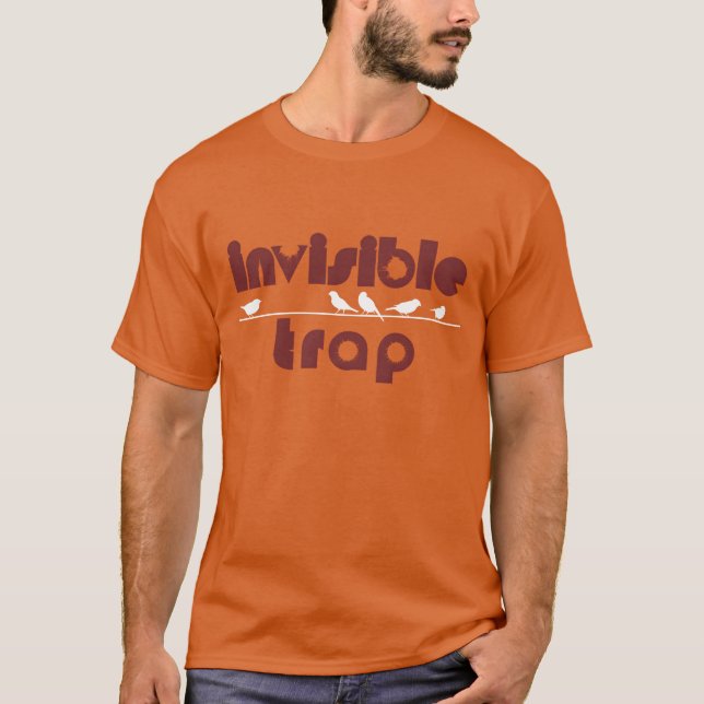 Camiseta Pássaros Caçadores Invisíveis (Frente)