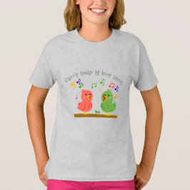 Camiseta Pássaros cantores