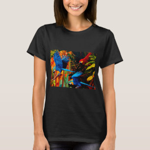 Camiseta Pássaros da Excelência: Arara Azul Anodorhynchus l
