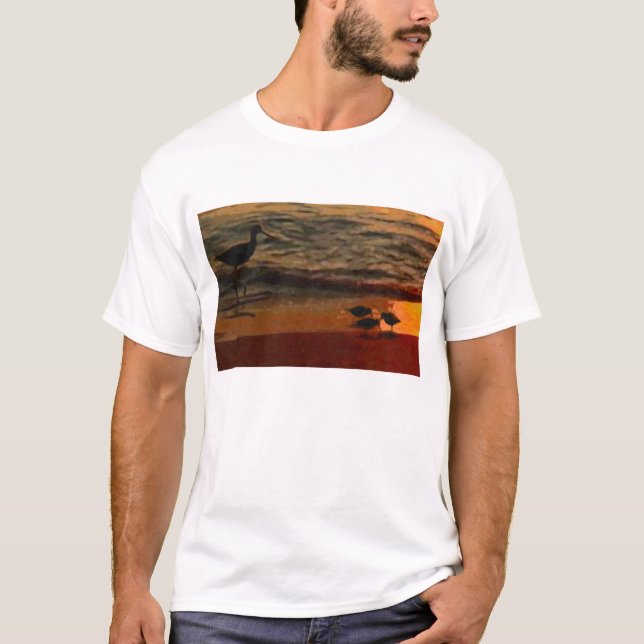 Camiseta Pássaros-da-praia (Frente)
