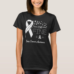Camiseta Pássaros das penas Eu sou a consciência do Cancer 