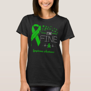 Camiseta Pássaros das penas sou boa consciência em linfoma