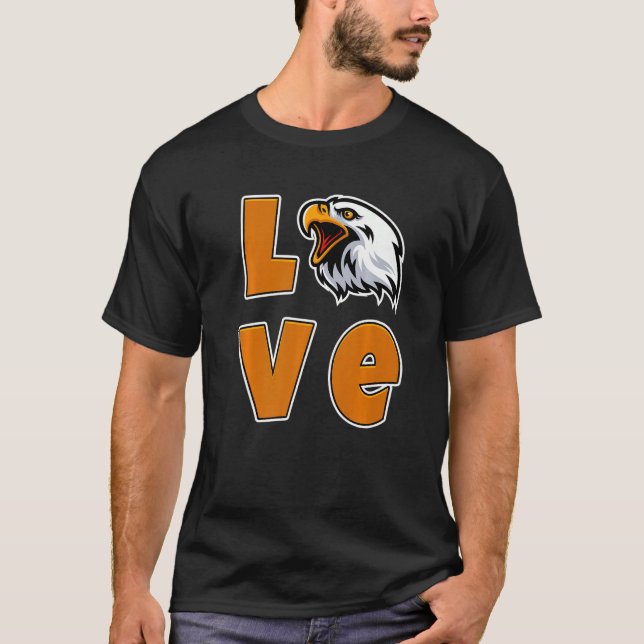 Camiseta Pássaros De águia-presa (Frente)