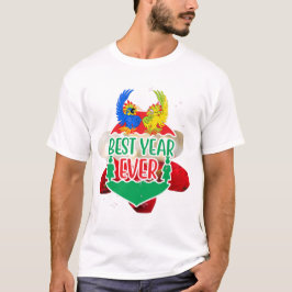 Camiseta Pássaros de Festa do Melhor Ano