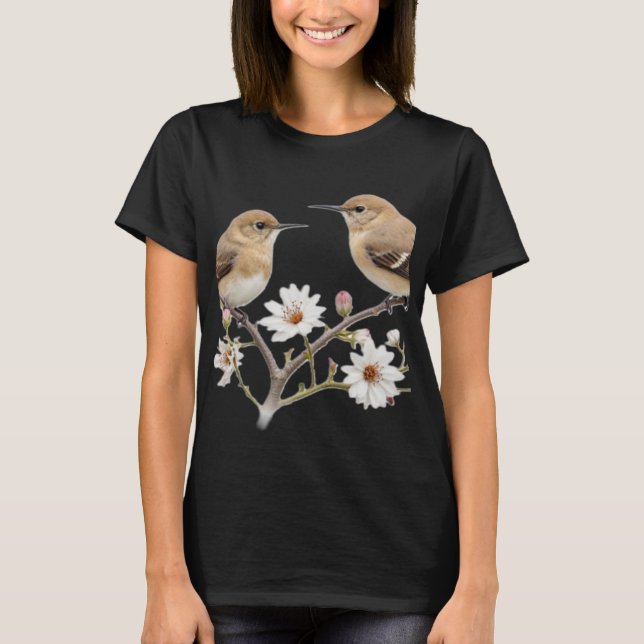 Camiseta pássaros de jardim (Frente)