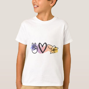 Camiseta Pássaros de paz amor observando aves