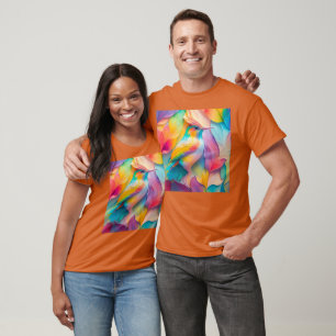 Camiseta Pássaros de Seda de Fantasia