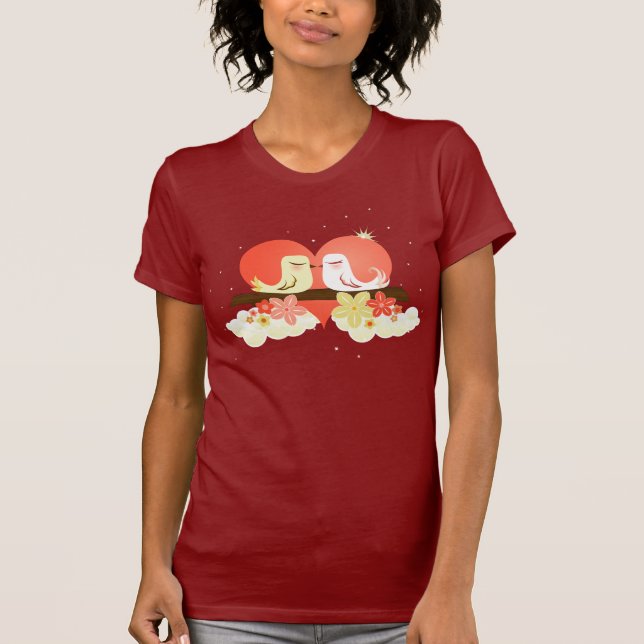Camiseta Pássaros do amor (Frente)