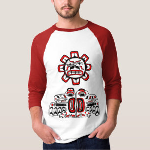 Camiseta Pássaros do sol do Haida