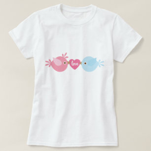 Camiseta Pássaros doces do amor