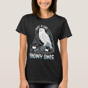 Camiseta Pássaros Engraçados, Coruja Neve, Bichos