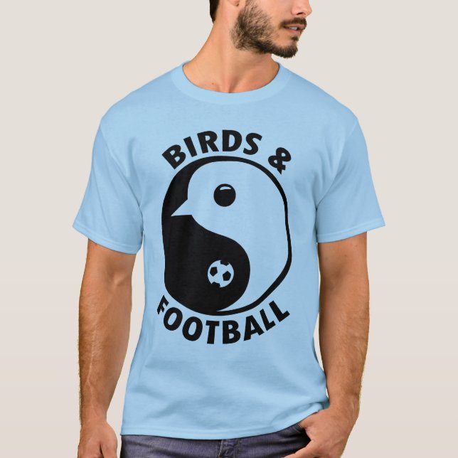 Camiseta Pássaros & futebol (Frente)