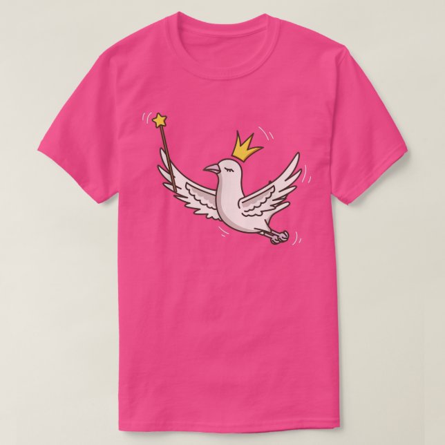 Camiseta Pássaros Místicos Pássaros Místicos Pássaros Pássa (Frente do Design)