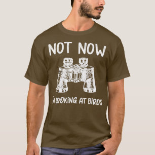 Camiseta Pássaros Não Estou Olhando para Pássaros Vigiando