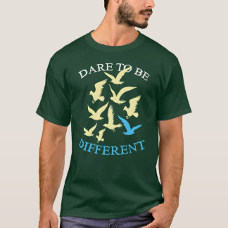 Camiseta Pássaros Pássaros Pássaros Dareo Ser Uma Menina De