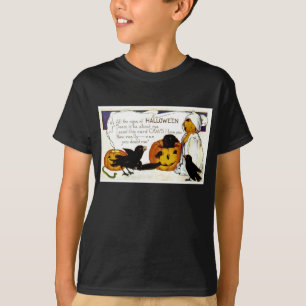 Camiseta pássaros pretos