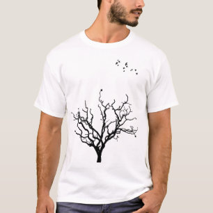 Camiseta Pássaros pretos