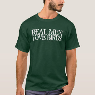 Camiseta Pássaros reais do amor dos homens