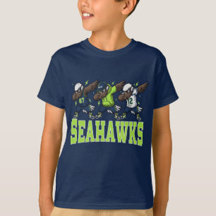 Camiseta Pássaros Seahawks Seattle Dabbing