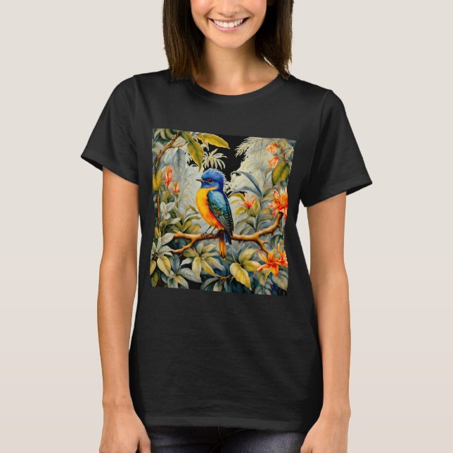 Camiseta Pássaros Tropicais Amazônicos #3 (Frente)