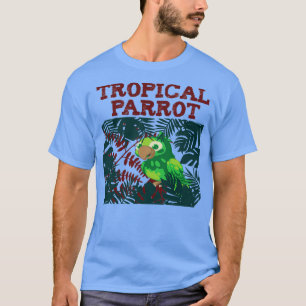 Camiseta Pássaros Tropicais Oferecem Presentes Homens Ofere