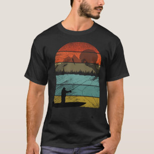 Camiseta Passatempo de pesca retrô vintage 4