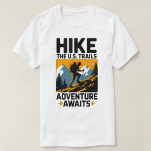 Camiseta Passe a empresa americana Trails Adventure Aguarda