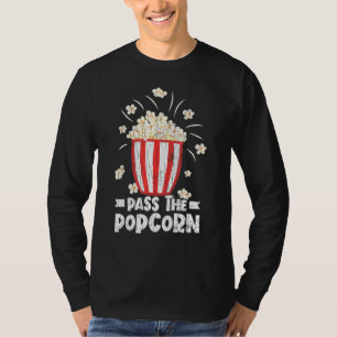 Camiseta Passe A Grafia Do Comedor De Milho De Pop De Pipoc