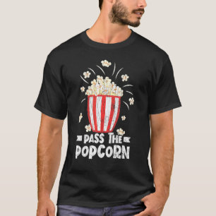 Camiseta Passe A Grafia Do Comedor De Milho De Pop De Pipoc