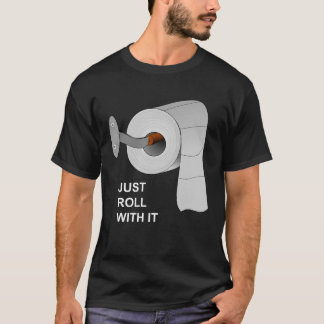 Camiseta Passe Com Ele, Maldição De Papel De Banheiro.